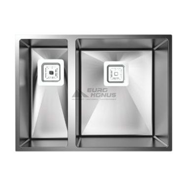 FABIANO Кухонная мойка Quadro 58 R10 R 580x440 (8216.401.0075)